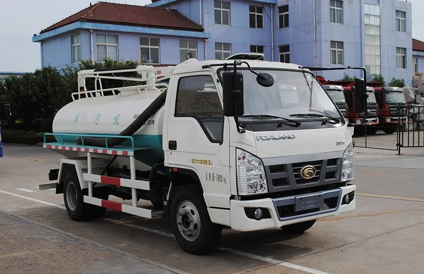 
2018 Высококачественный Грузовик для канализации Ruvii 4x2 с фекальным всасыванием 