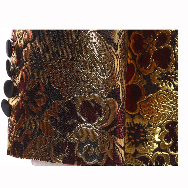 Rrongwn Giacca con paillettes da uomo con paillette, slim fit, moderna smoking blazer, con colletto alto, moderno blazer, elegante per tutti i giorni, giacche morbide da uomo, Colore: rosa., S