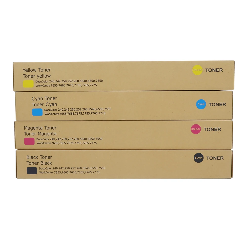 Set Di 4 Cartucce Toner Compatibili Per Modelli Di Fotocopiatrici A