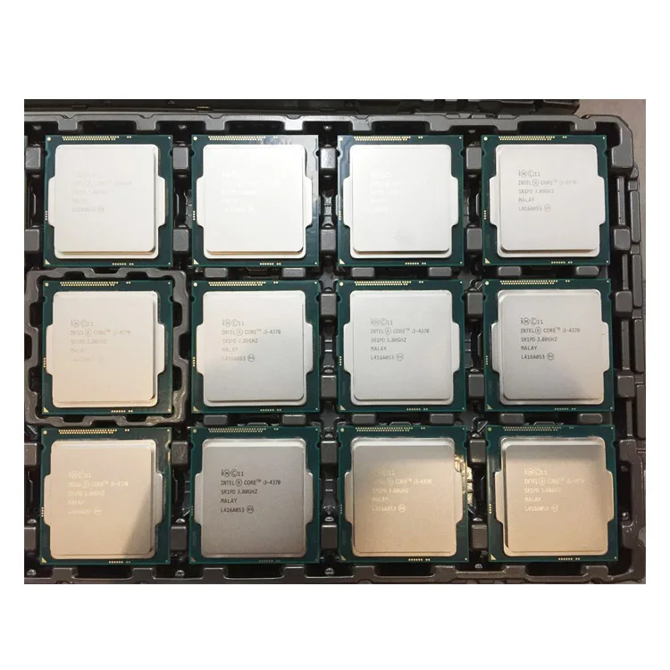 Intel Core Used Desktop Cpu Processor I3 4130 4150 4130 4160 4340 4170 1150 Socket