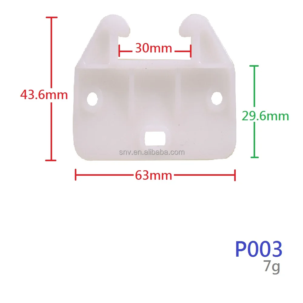 Plastic Wood Drawer Track Guide and Glide