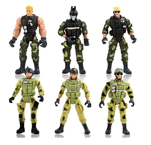 High-quality Custom Made Green Mini Soldiers Plastic Army Men Toy