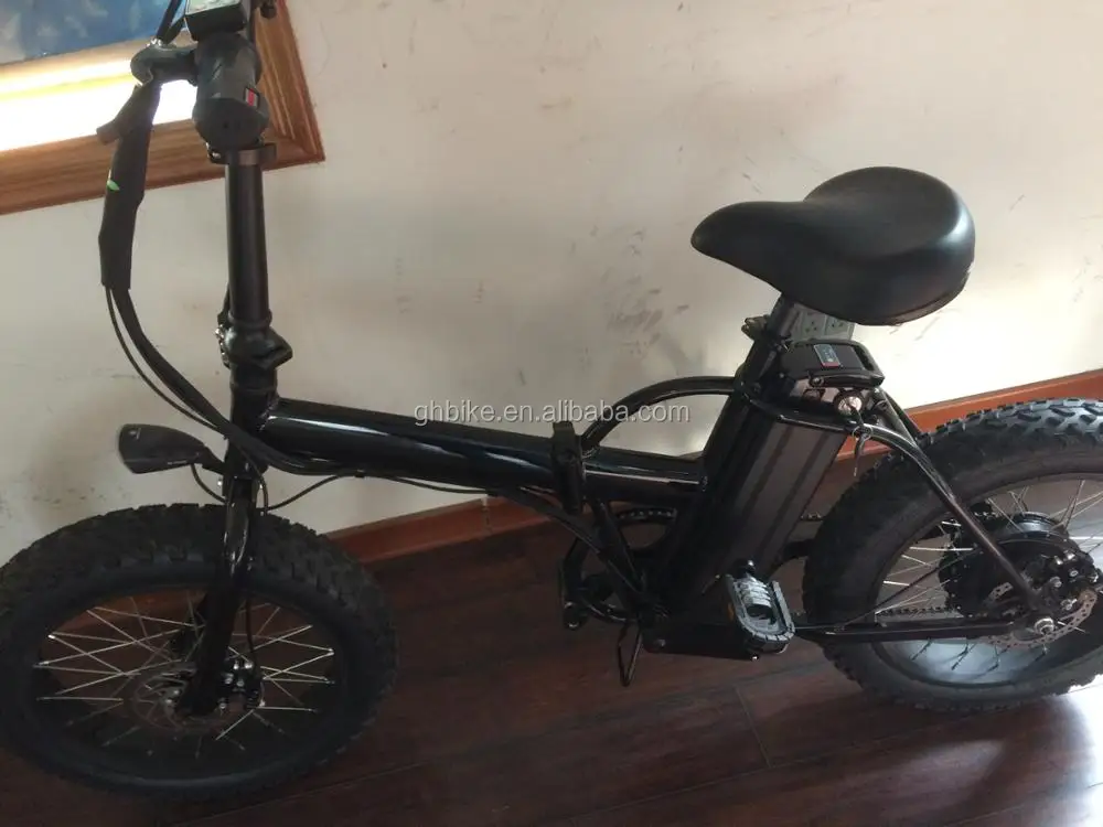 Fat Tire Xiongying Folding Electric Bike 500W Folding Fat Tire