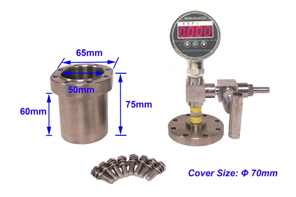 Титановый гидротермальный реактор высокого давления 100 мл 400oC @