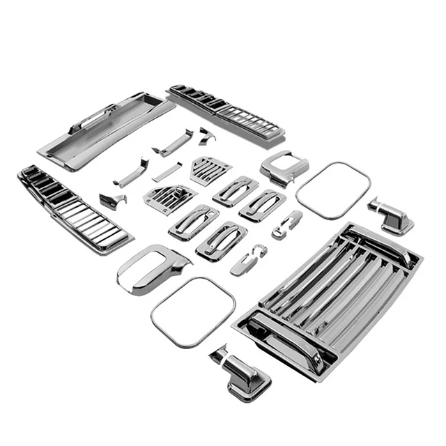 hummer h2 chrome accessories