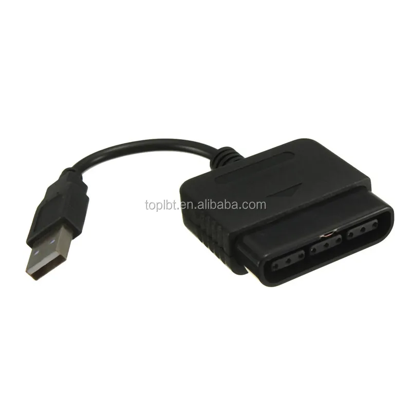 High Quality USB Adapter Converter Cable for Gaming Controller for PS2 to for PS3 PC Video 2021 New Game Accessories