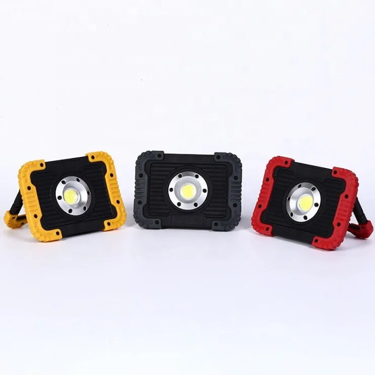 High Power Search Light Hanging Portable Spotlight USB Rechargeable 10W COB Led Worklight