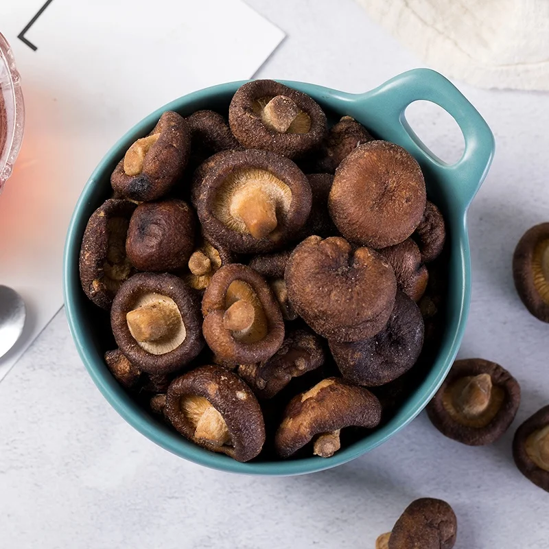 Dried Vegetables Vacuum Fried Shiitake Mushroom With Brc,Kosher,Halal,Social Audit,Haccp