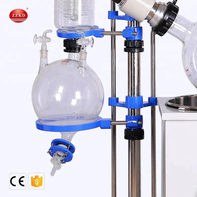Lab Scale Rotary Thin Film Evaporator Distillation Equipment for Essential Oil
