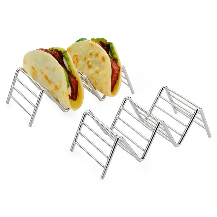 3 Color Plastic Folding Taco Holders Mexican Food Rack Shells Taco Stand  Holder Stand Taco Rack Kitchen Accessories 