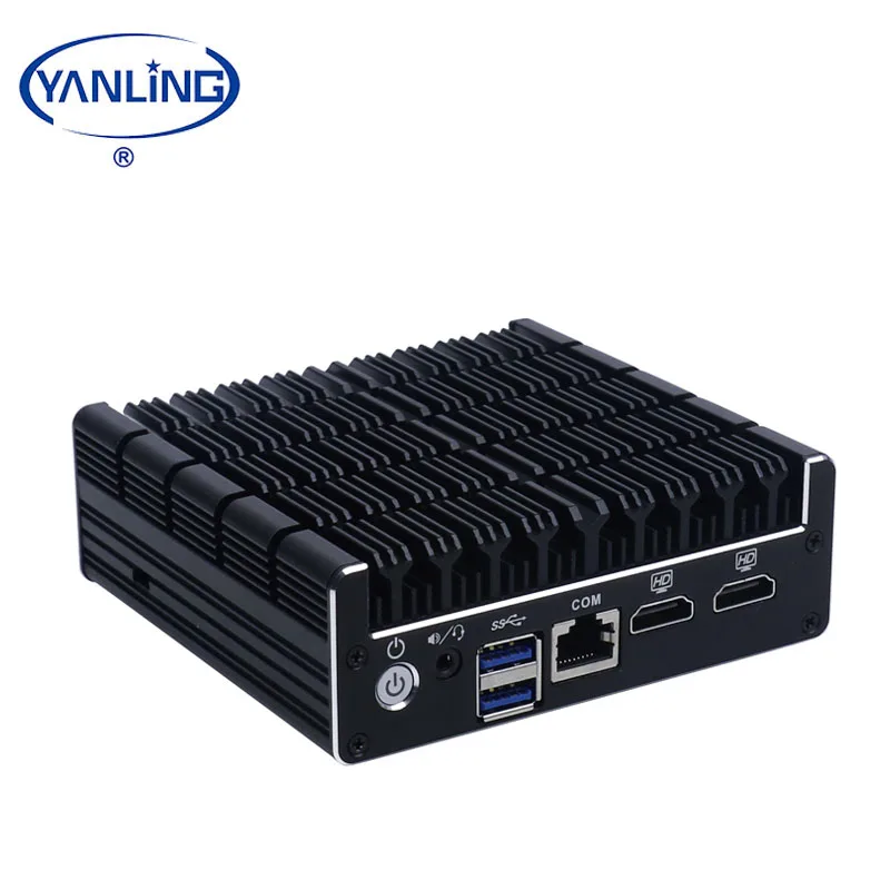 Мини-ПК Intel celeron J3160 Nuc с 4 intel I211AT Lan для брандмауэра pfsense или VPN маршрутизатора
