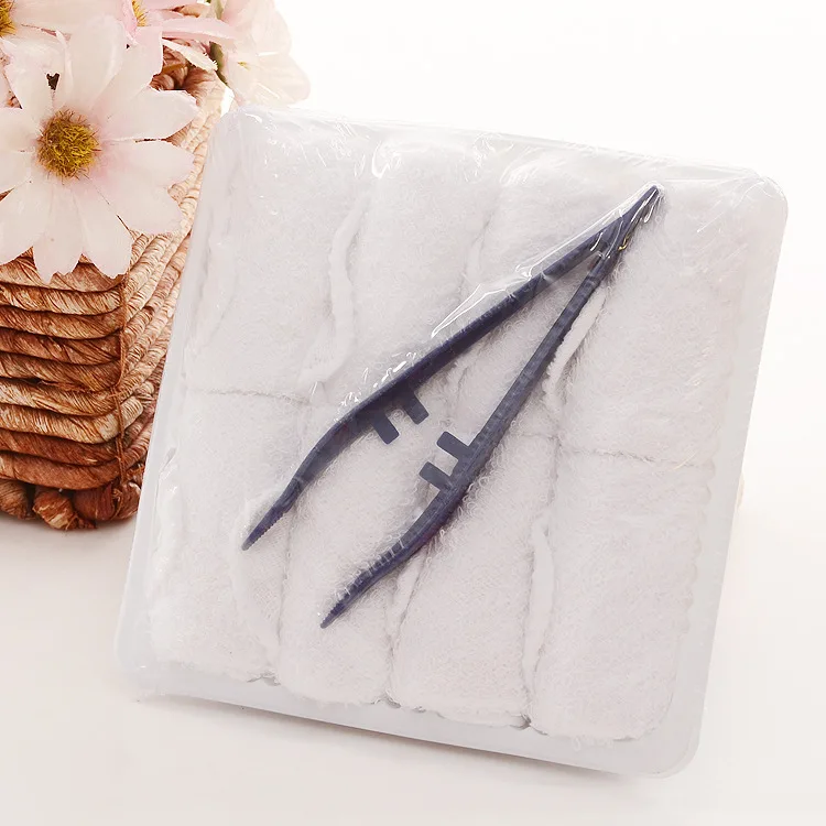 Lemon Scented Disposable Refresher Towel for Airline, Restaurant, Spas, Dinner Parties Airline Cotton Disposable Hot Towel