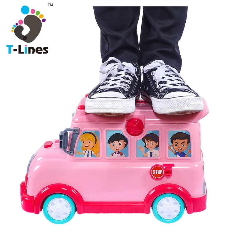 
Детский комплект для ролевых игр с школьным автобусом 