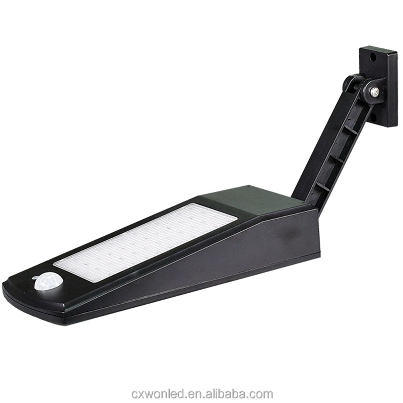 4500mAh PIR Sensor Motion Sensor Solar Street Lamp Angle Adjustable Outdoor Led Solar Garden Light
