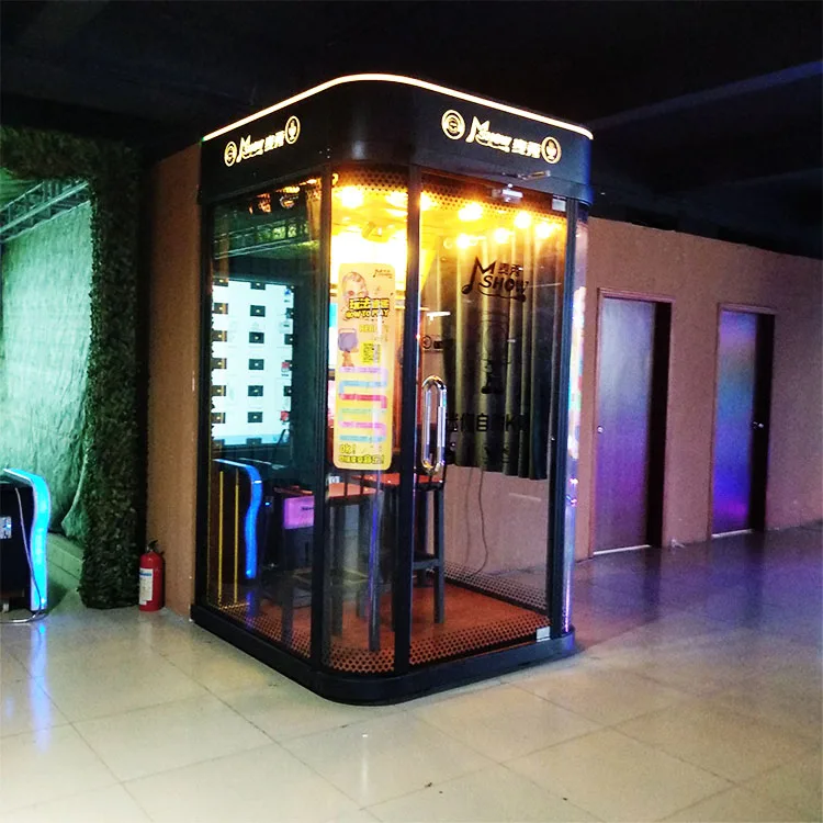 Arcade Singing Simulator Game Machine Coin Operated Electronic Jukebox Karaoke Machine Mini Ktv System Sale