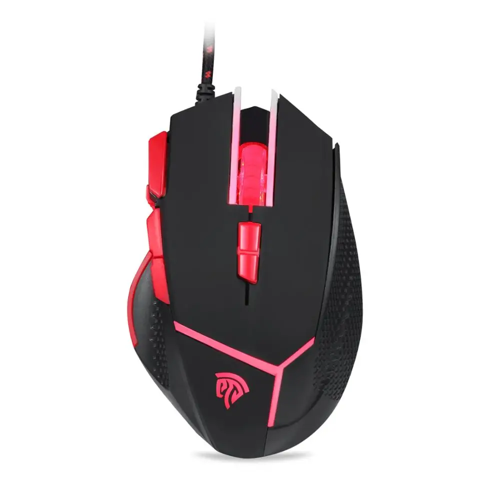 EasySMX V18 Высокое качество 9 пуговицы 6d usb оптическая мышь с ПК