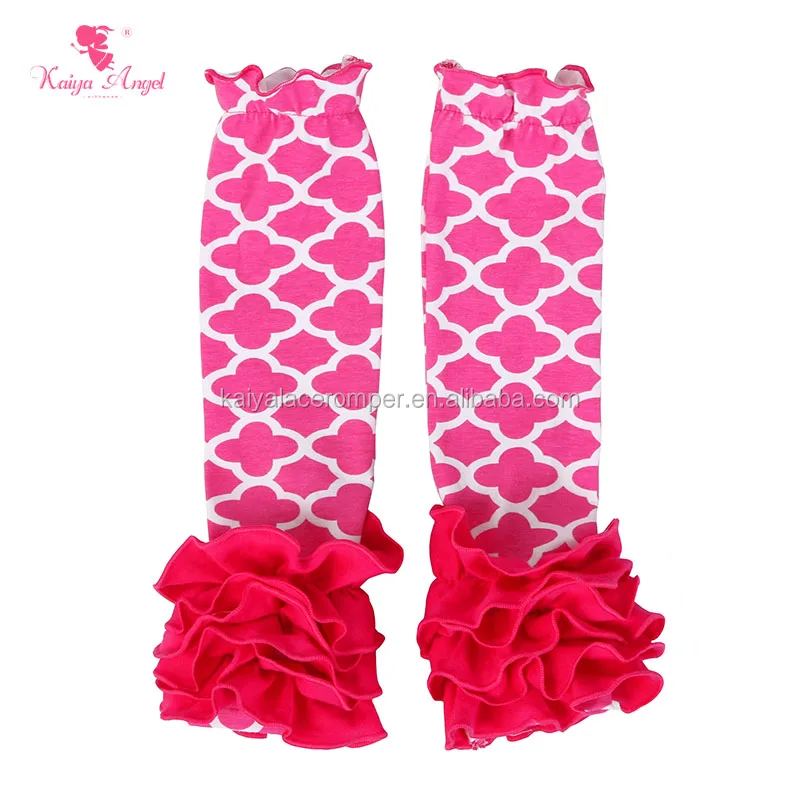 
Теплые Зимние гетры с цветочным принтом для девочек, детские гетры с оборками 