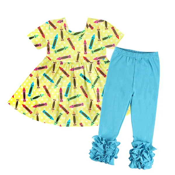 Girl Go Back To School Stationery Dress 