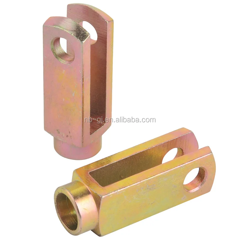 ISO8140 DIN71752 gas spring rod end U clevis with pin