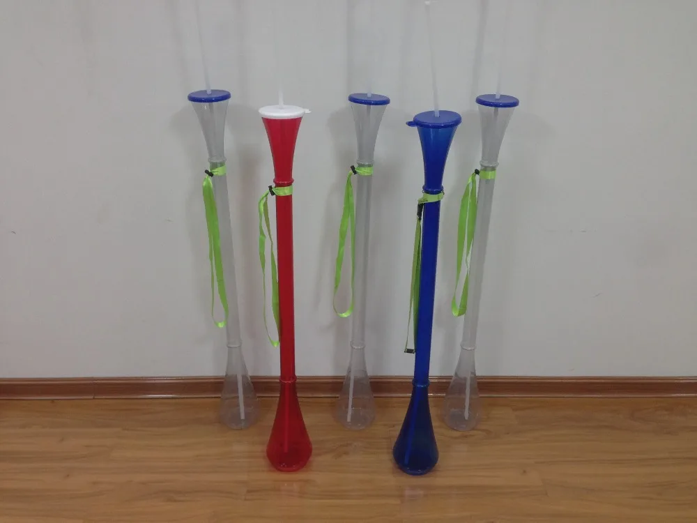 1 Meter Long Novelty clear Drinking Plastic Yard Glass 100oz