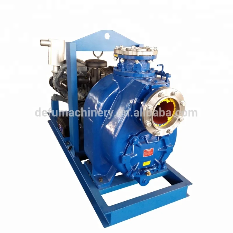 4 Inch Diesel Engine Self-Priming Centrifugal Water Pump for Wastewater Treatment