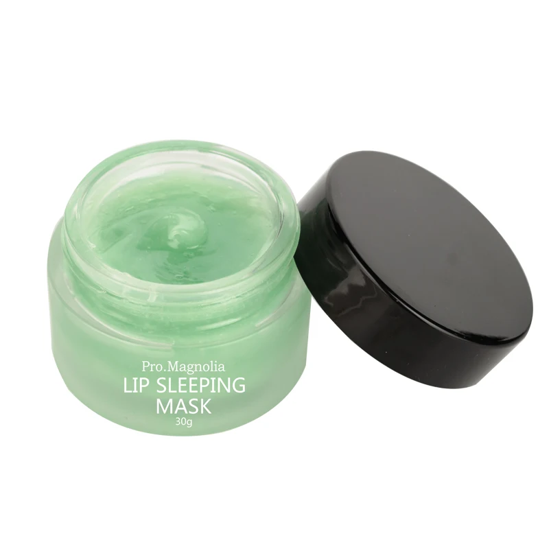 moisturizing green tea matcha overnight sleeping lip mask balm