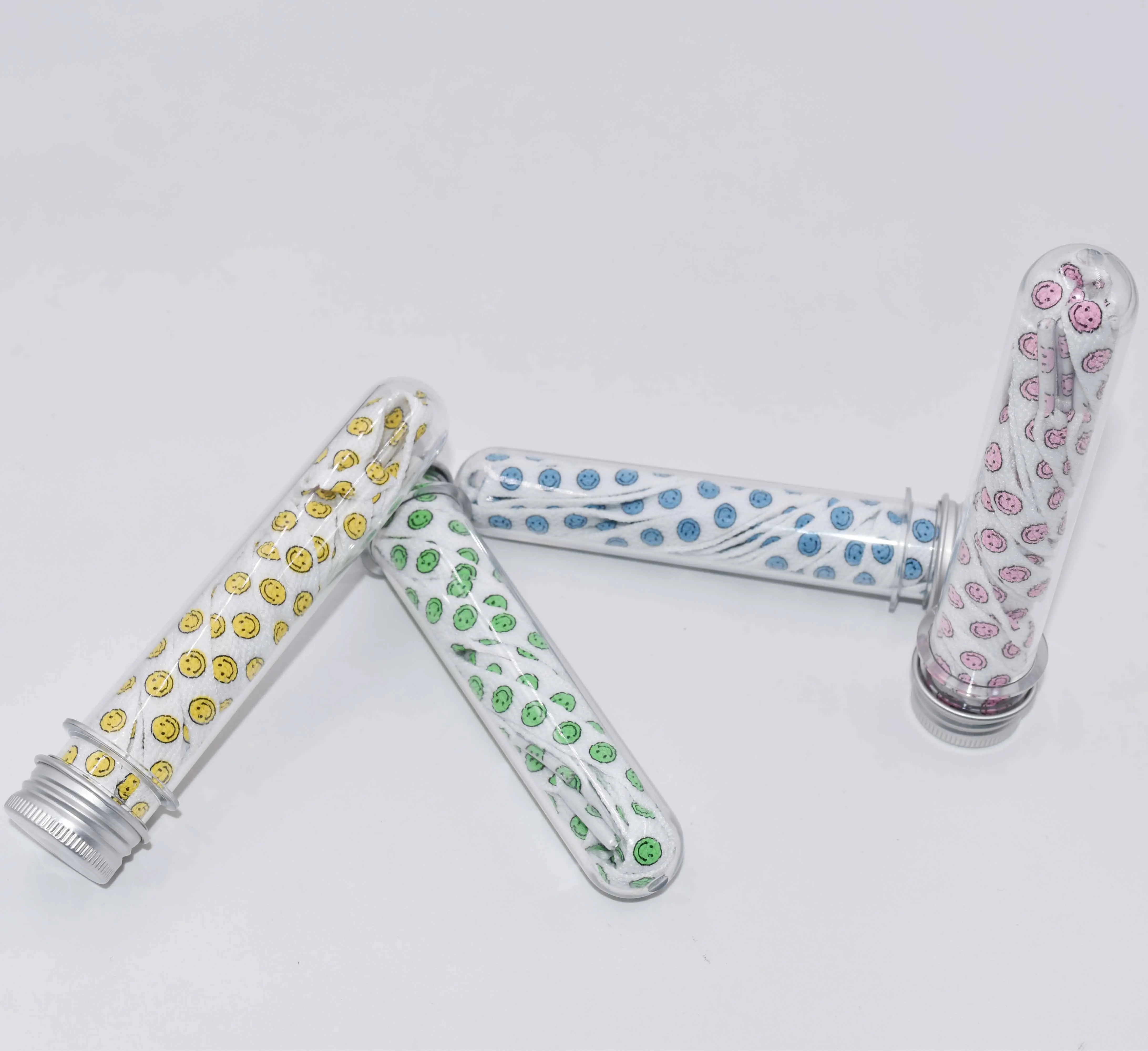 Plastic Ends Lovely Pattern Polyester Shoelaces For Packaging Buy
