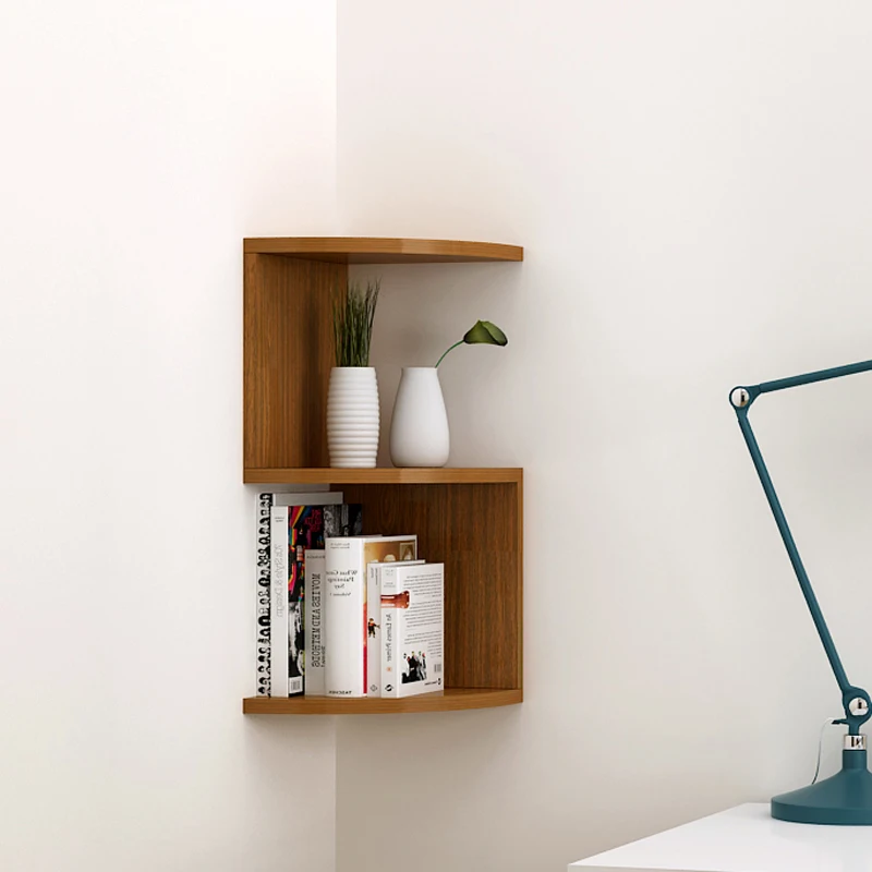 Promotion of High Quality MDF White Decorative Corner Shelf in Sale Wall Shelf