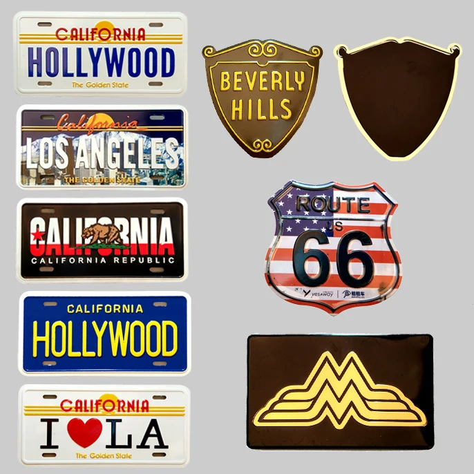 Streets of Beverly Hills in California USA Stock Photo
