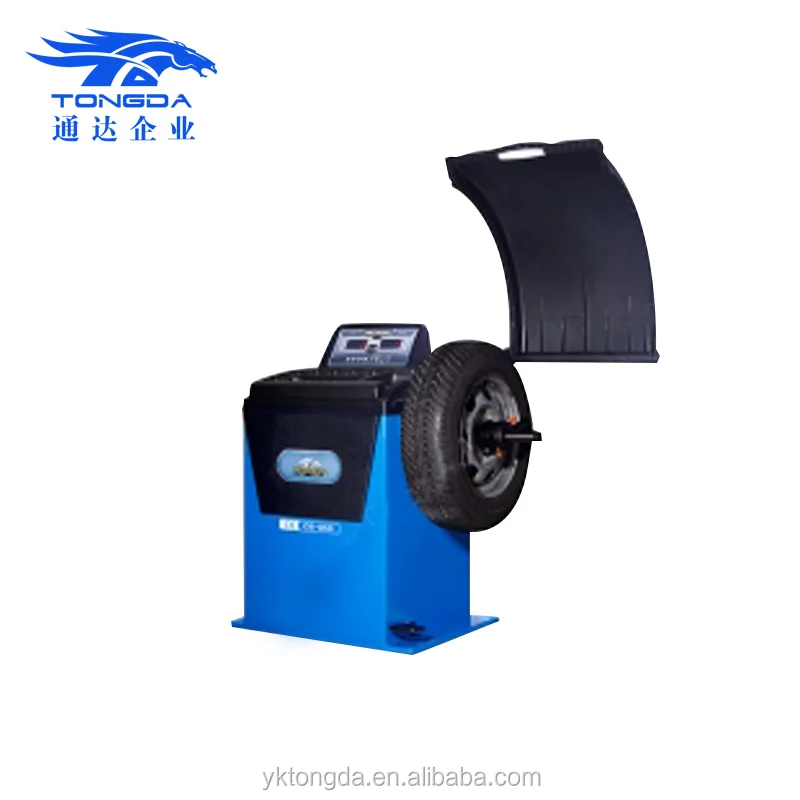 2017 China Manual Wheel Balancer TONGDA CB 580 OPT Balance Function and Self-calibration Program CE Wheel Balancer for Sale