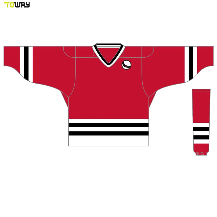 goalie cut ice hockey jerseys