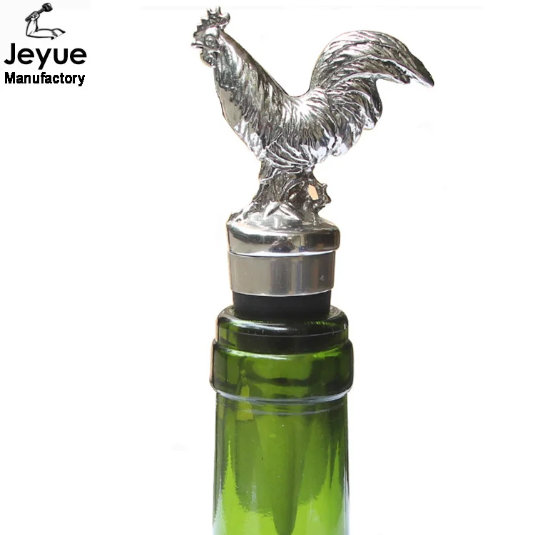 Заводская цена, оптовая продажа, пробка для винных бутылок с петухом на заказ