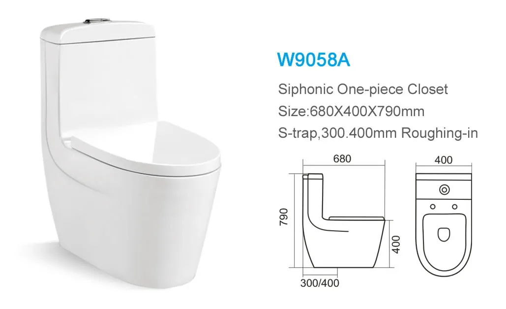 WC Western Types of Toilet Pot Foshan Bathroom One Piece White Marine Toilet China Supplier Women Ceramic Ware Wc Toilet WDR