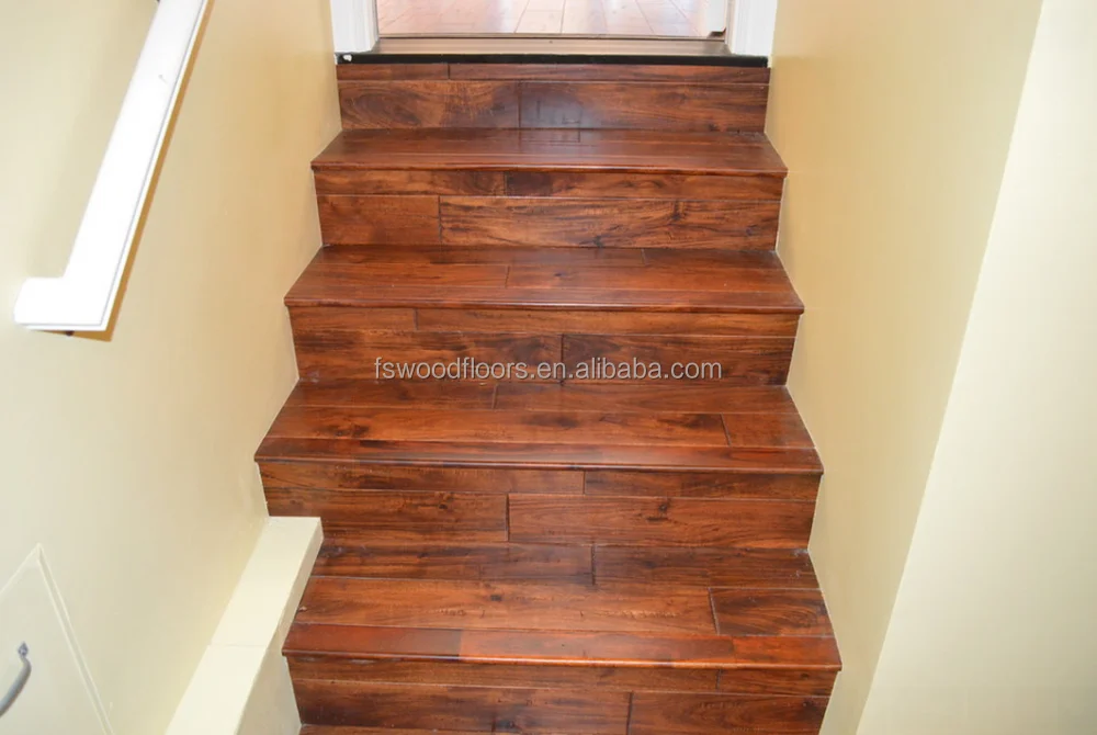 Acacia Golden Walnut Wood Stair Treads