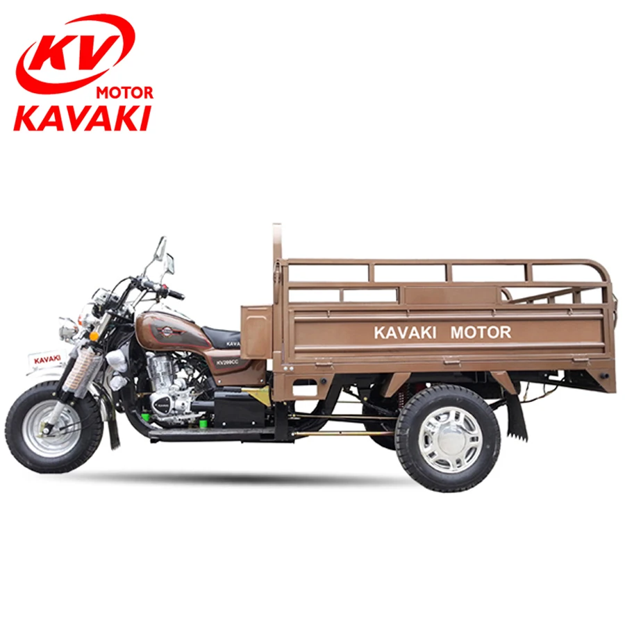 KAVAKI Motor 150CC 200CC Gasoline Motorcycles Three Wheel Cargo Tricycle