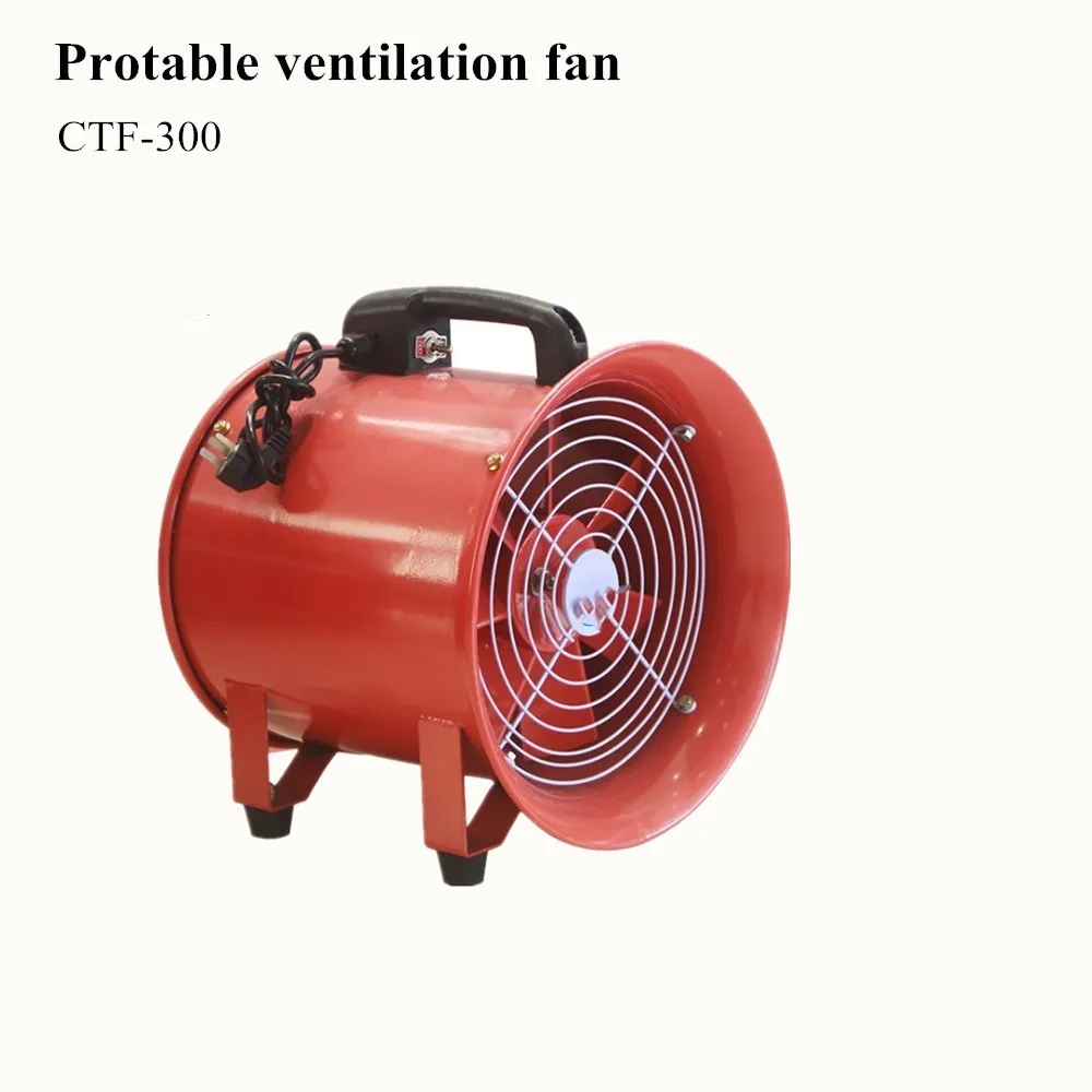 SHT-30 Portable Ventilator Fan Axial Exhaust Industrial Blower Types Powerful Flow Blower Fan
