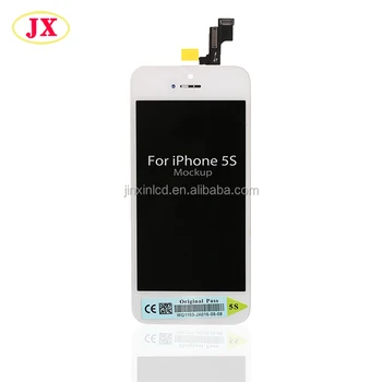 original for apple iphone 5s front assembly, original brand new replacement for iphone 5s lcd screen