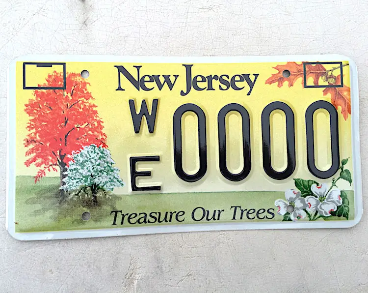 Metal Number Plaques Car License Cheap Souvenir Wall Art Decoration Nameplate Aluminum Sign Plate