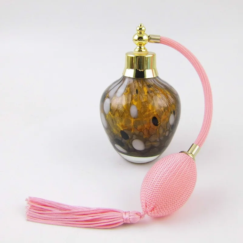 Empty Perfumes Atomizer Glass Bottle with Powder Bulb Atomizer