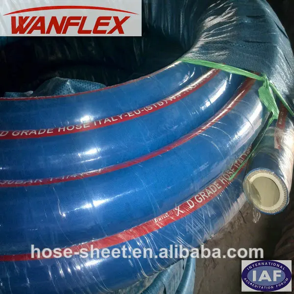 Hot Food Grade Rubber High Quality Epdm Rubber Food Grade Pipe Milk 40m