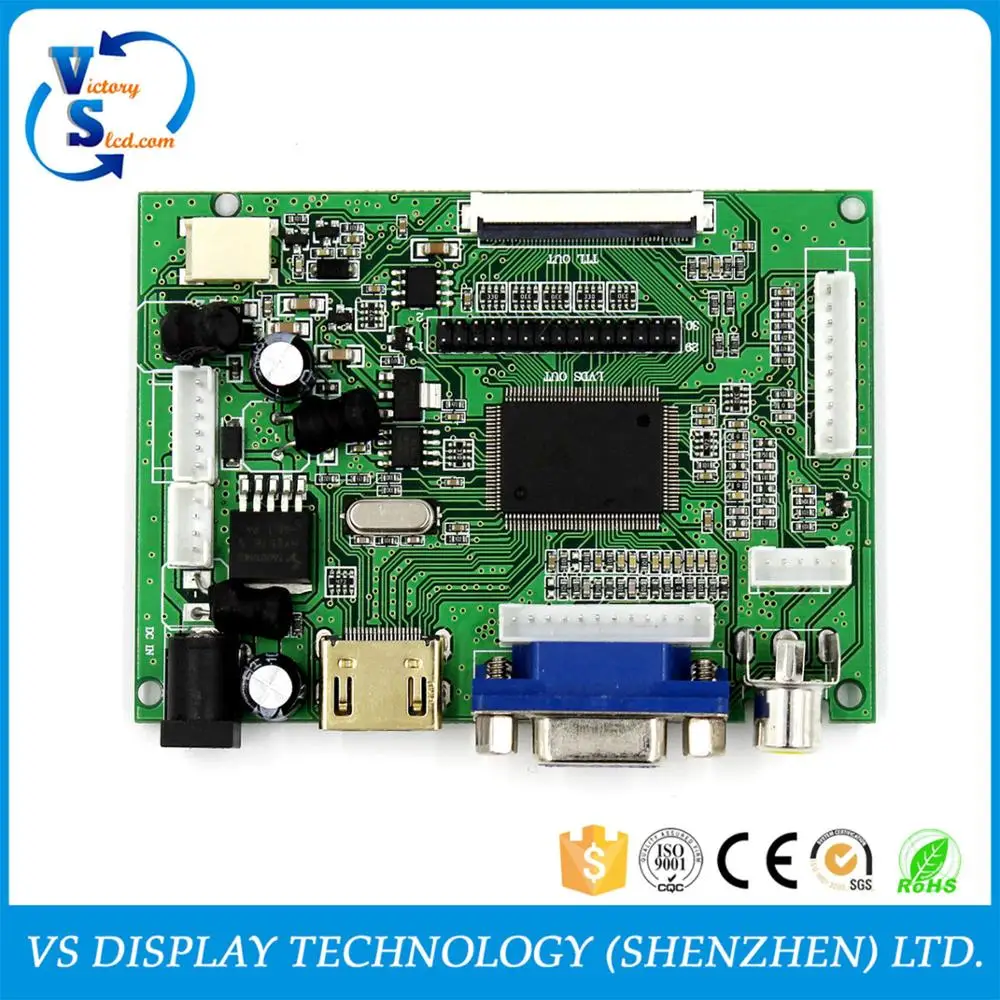 lcd controller board 30 pin Reversing for lcd Panel from 7~22 Inch Up ...