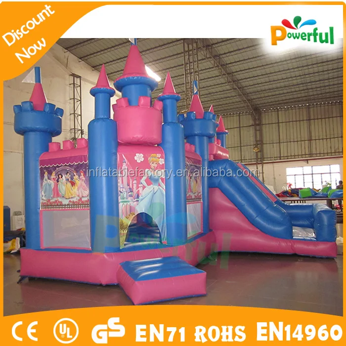 2019 Commercial Princess Bouncer Inflatables Bouncy House