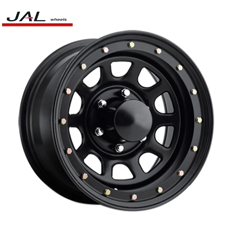 Daytona Beadlock Wheels 16 Inch Offroad Steel Rims for 4x4 SUVs