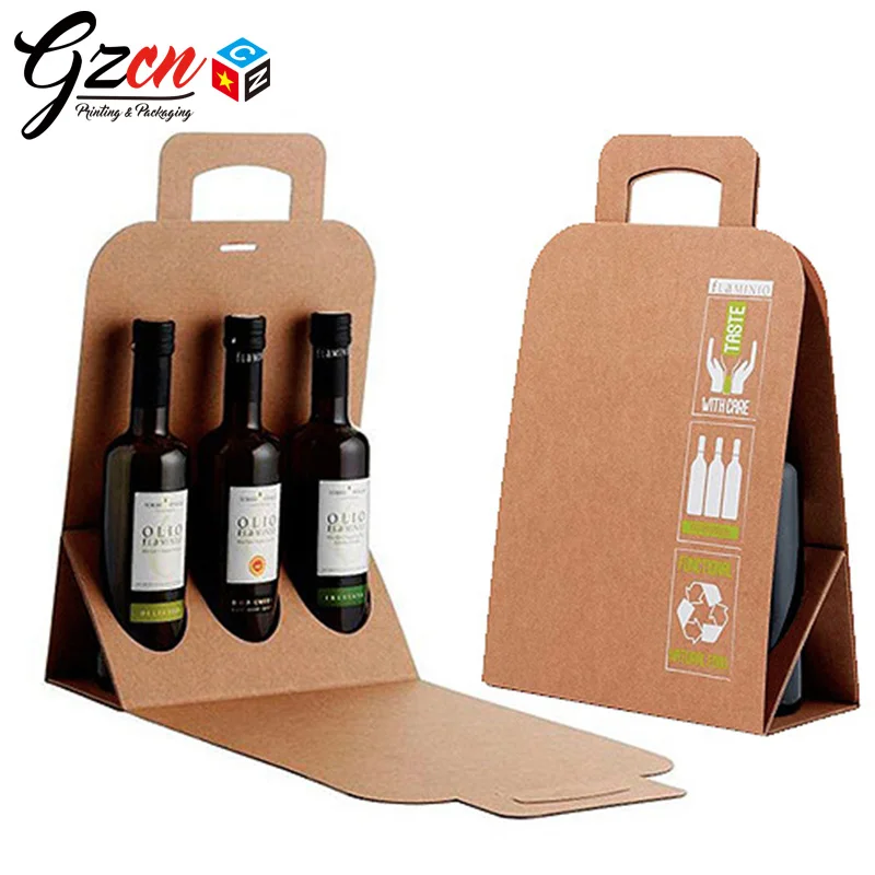Customized 1 Bottle Kraft Red Wine Paper Bag IC0004  China Red Wine and  Kraft price  MadeinChinacom