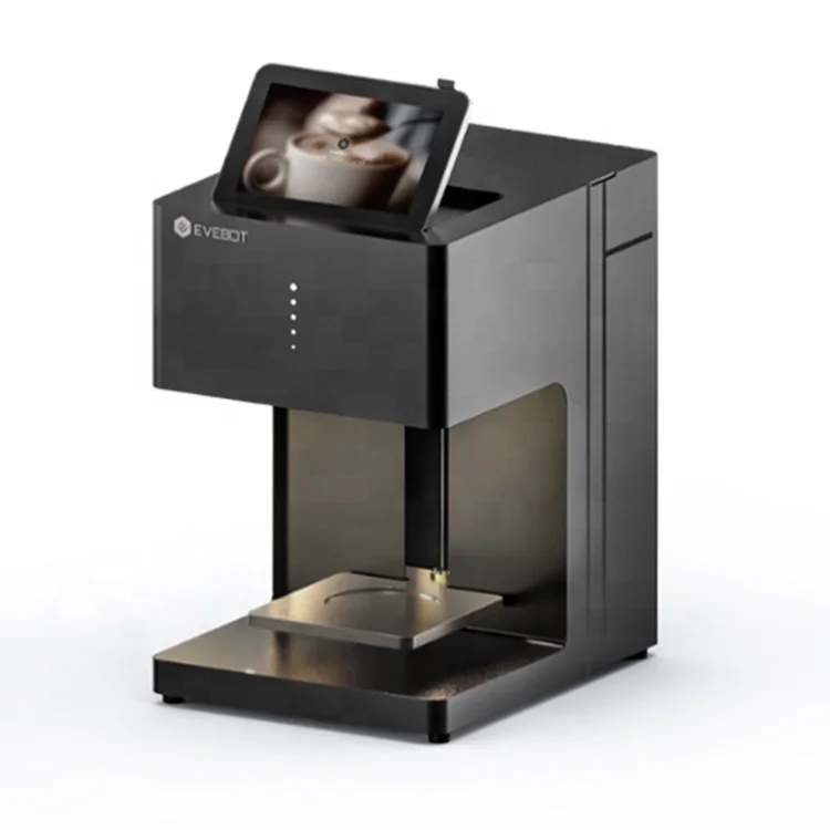 Macaron Printing Machine Edible Ink Flower Chocolate Coffee Art Printer