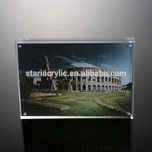 4x6 Inches Clear Acrylic Photo Frame Photo Block With