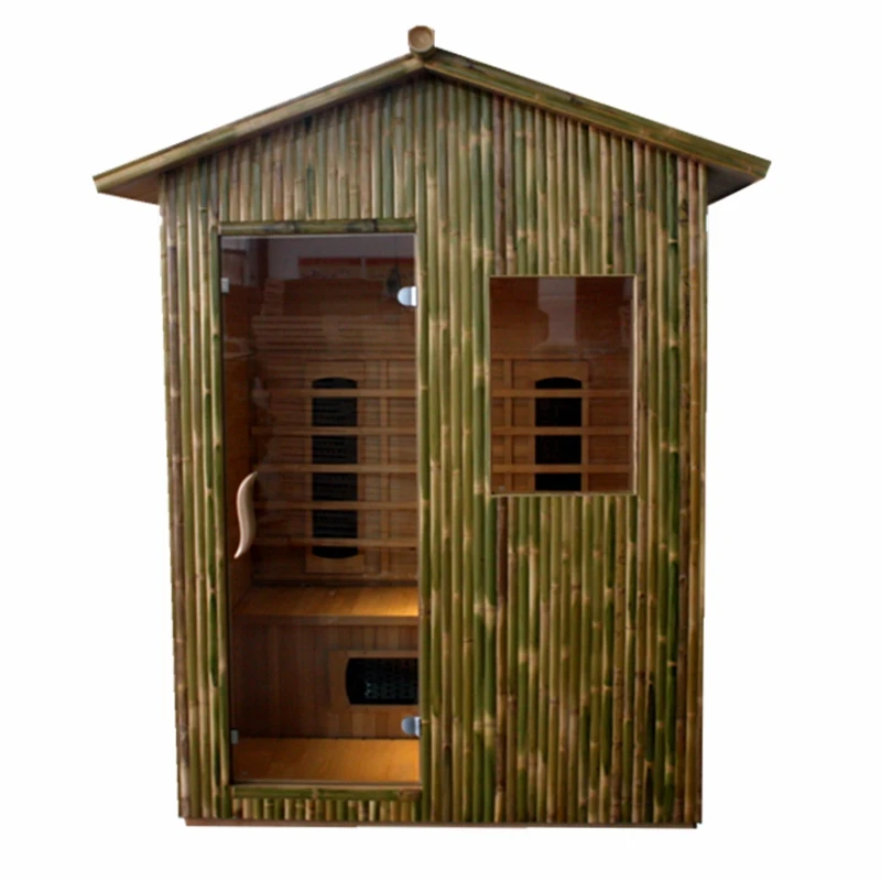New Fashion Bamboo Design Outdoor Sauna