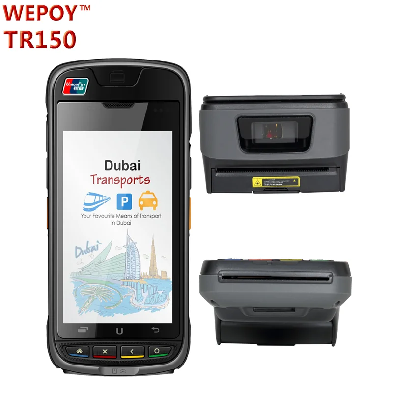 Android Handheld Mobile Rugged Pos Terminal I9000s Barcode Scanner Pos
