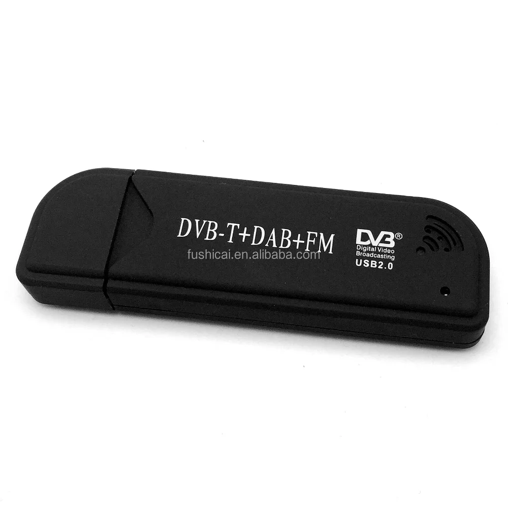 Smart DVB-T Digital TV Receiver USB Stick SDR FM DAB Converter for PC to TV
