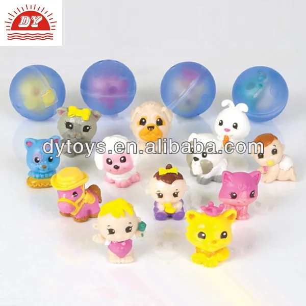 Rubber Animal Capsule Toys Wholesale 